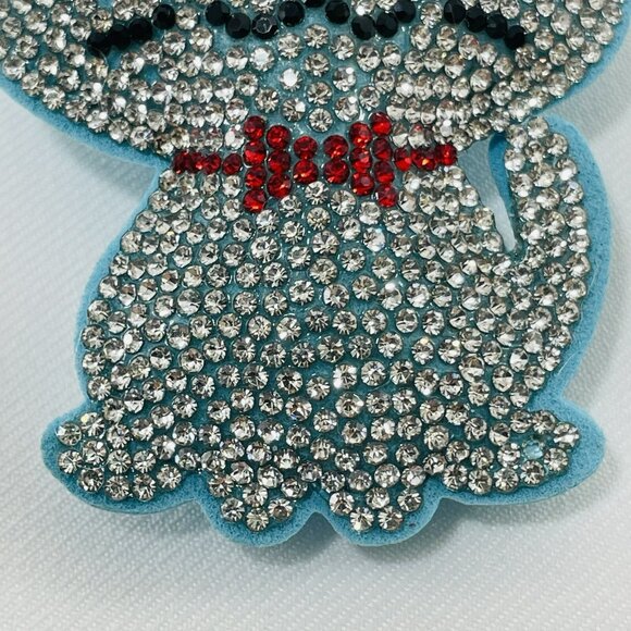 Cat Women Keyring Keychain Tassel Sequined Bling Glitter Rhinestone Sparkling - Picture 10 of 10